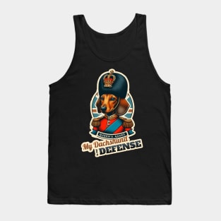 Queen's Guard Dachshund Tank Top